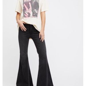 Free people black flares